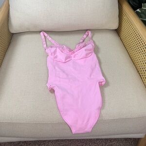 NWOT Skims Seamless Sculpt Lace Thong Bodysuit Size medium